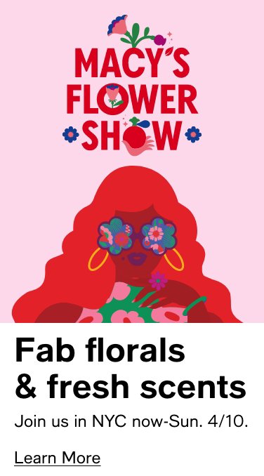 Fab florals and fresh scents, Join us in NYC now-Sun, 4/10
