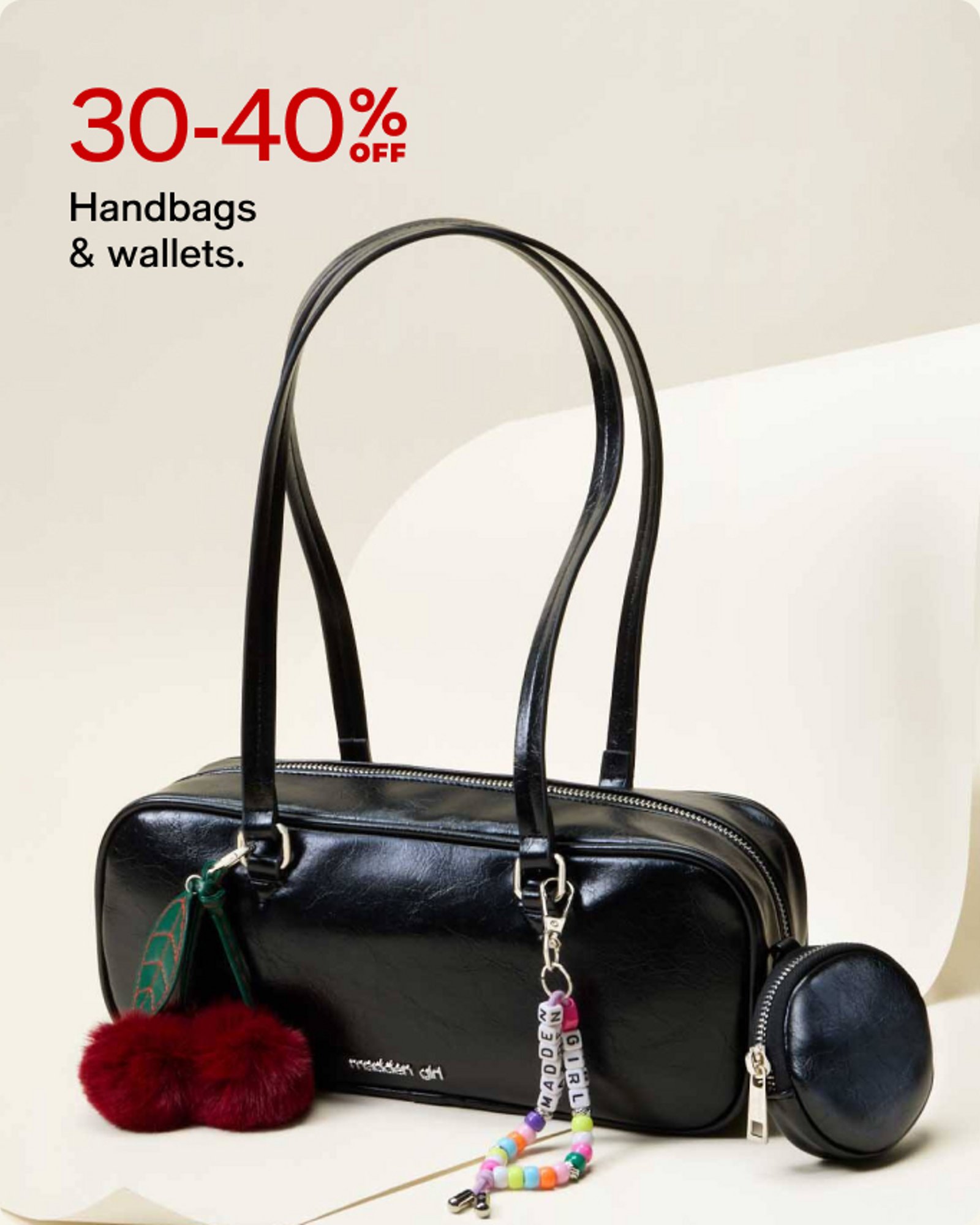 30-40 off handbags & wallets